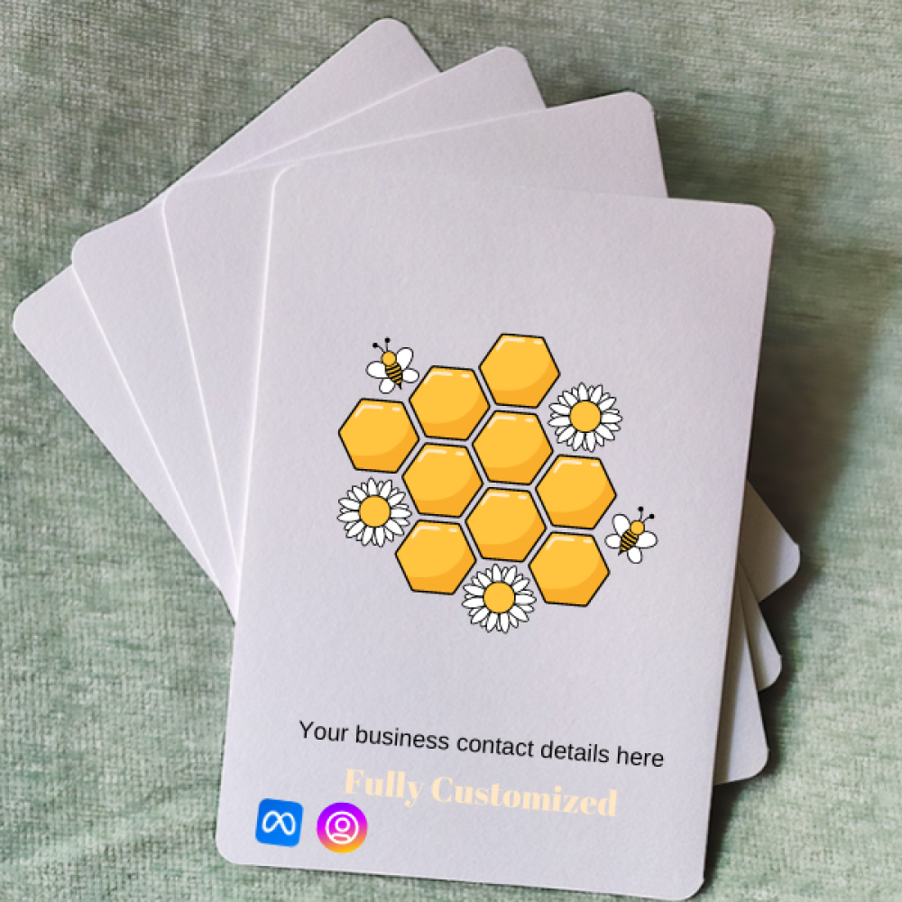 Bee Themed Greeting Cards | 9.25x15 CM 